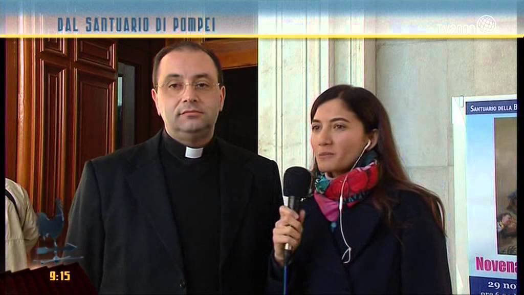 Pompei, Elisa Storace intervista don Antonio Marrese, vice rettore del Santuario