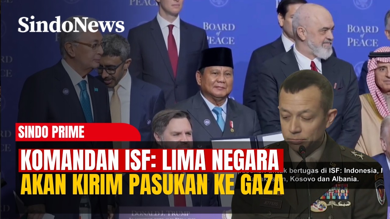 Komandan ISF: Lima Negara Akan Kirim Pasukan ke Gaza, Pasukan Indonesia jaga Stabilitas Gaza