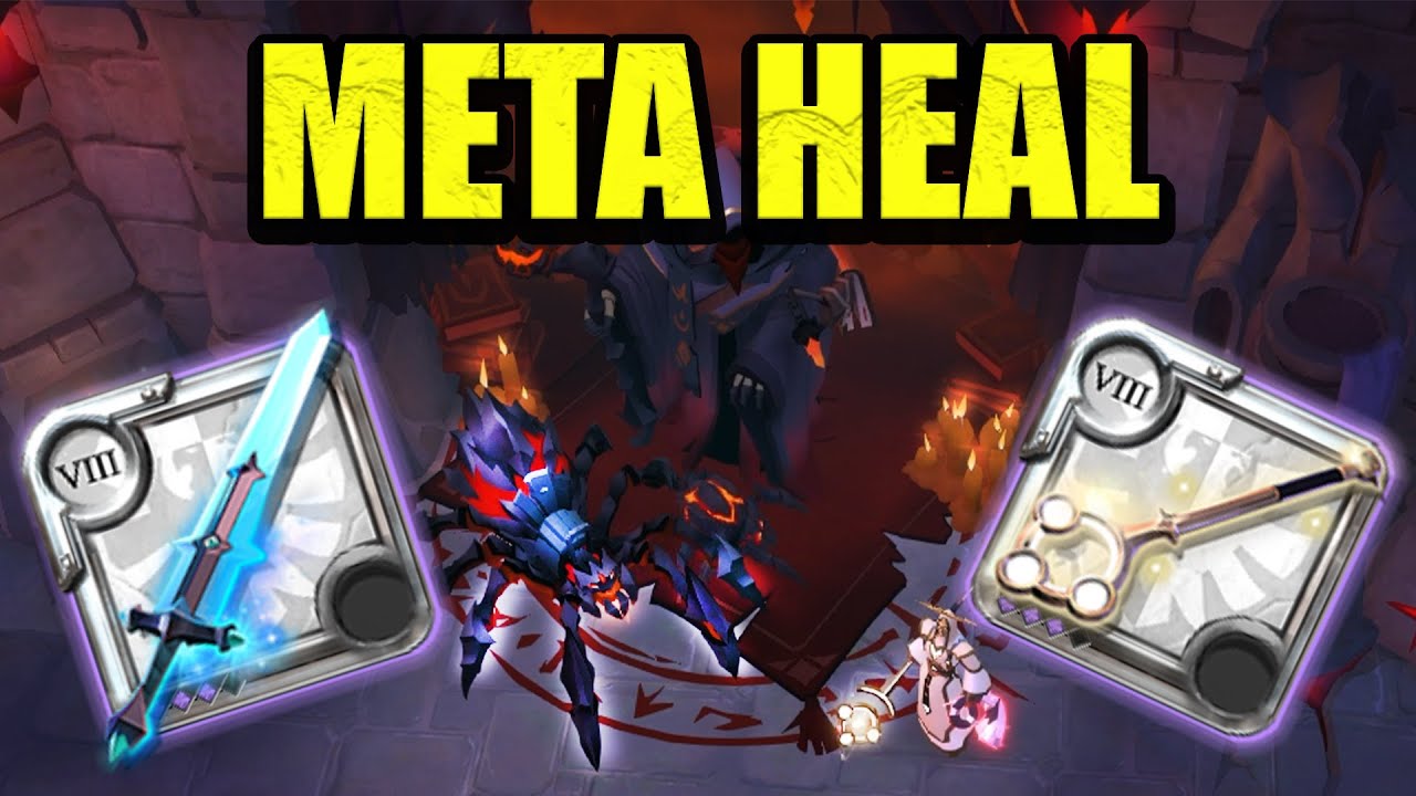 HEALING META IN DEPTHS 3V3 | ALBION ONLINE