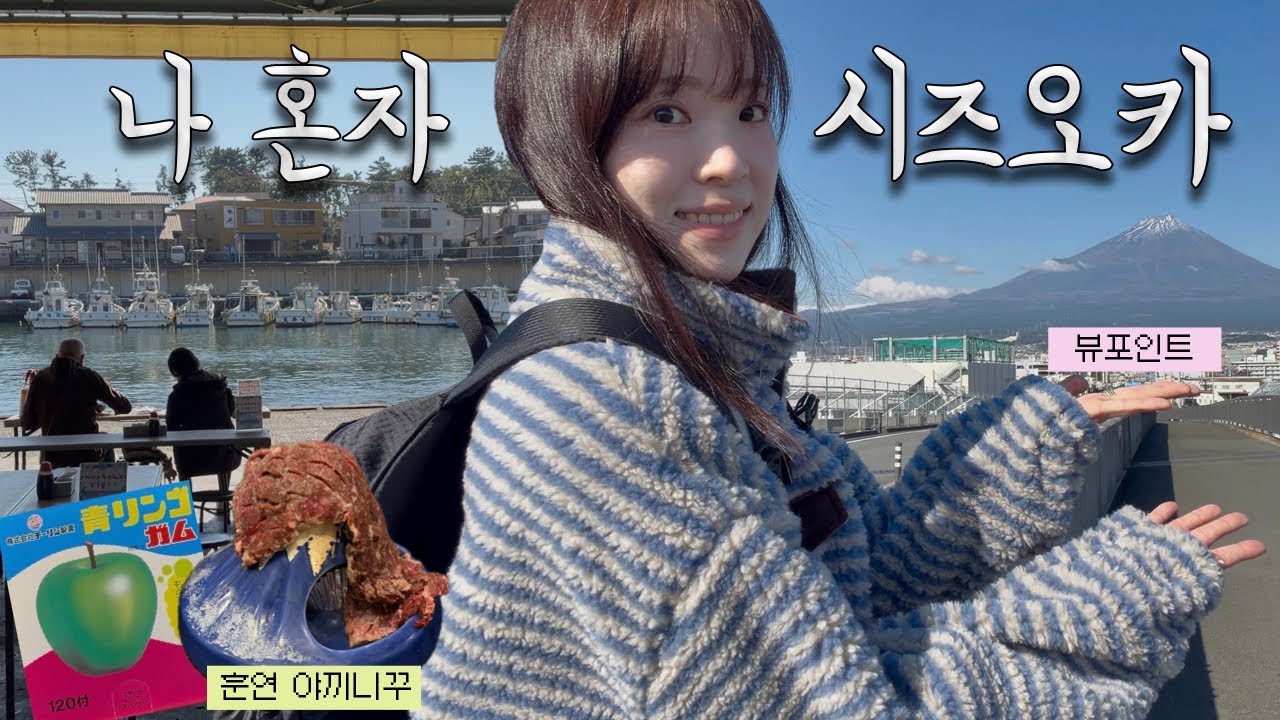 혼자 떠난 시즈오카 여행 EP.2 낭만 한도 초과 현지인 맛집부터 후지산 뷰포인트까지 뚜벅이 희망편