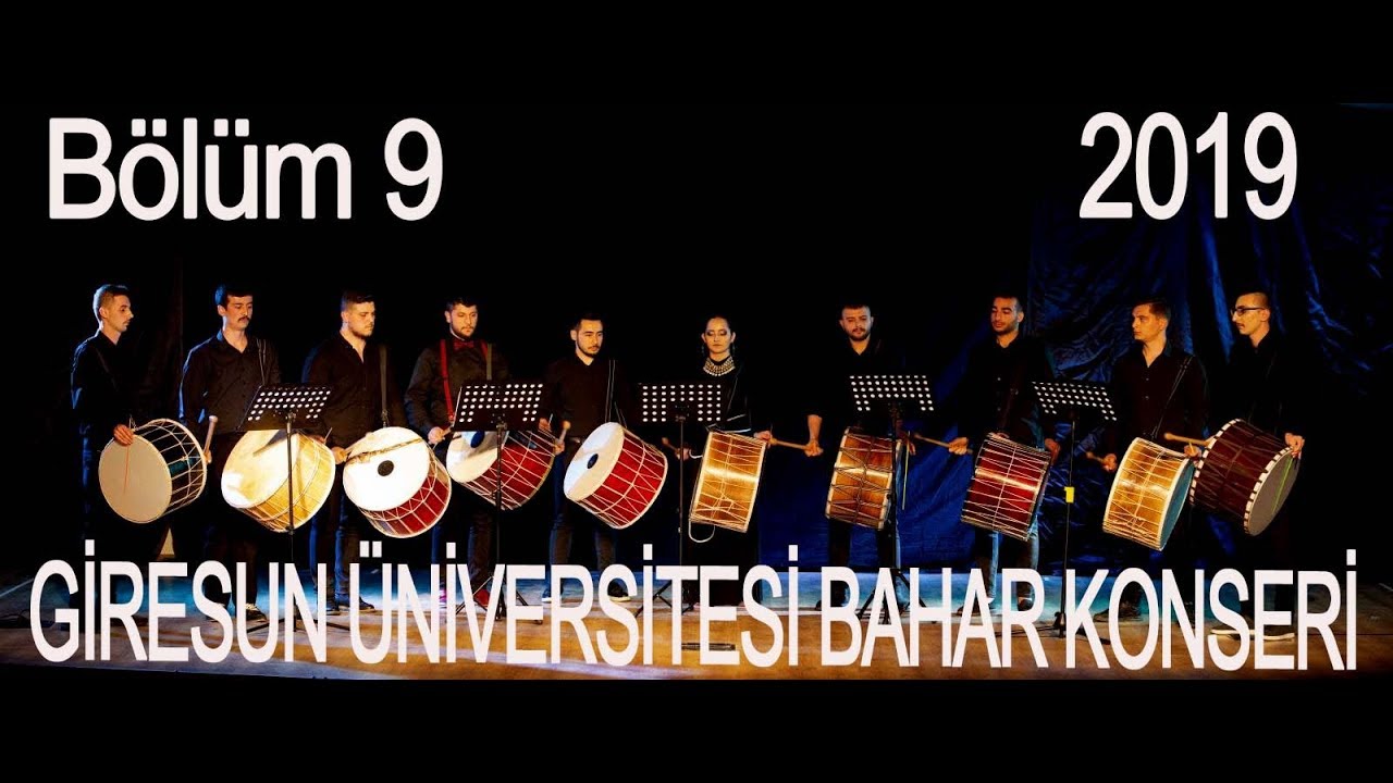 Giresun Üniversitesi Devlet Konservatuvarı Geleneksel Bahar Konseri Bölüm 9