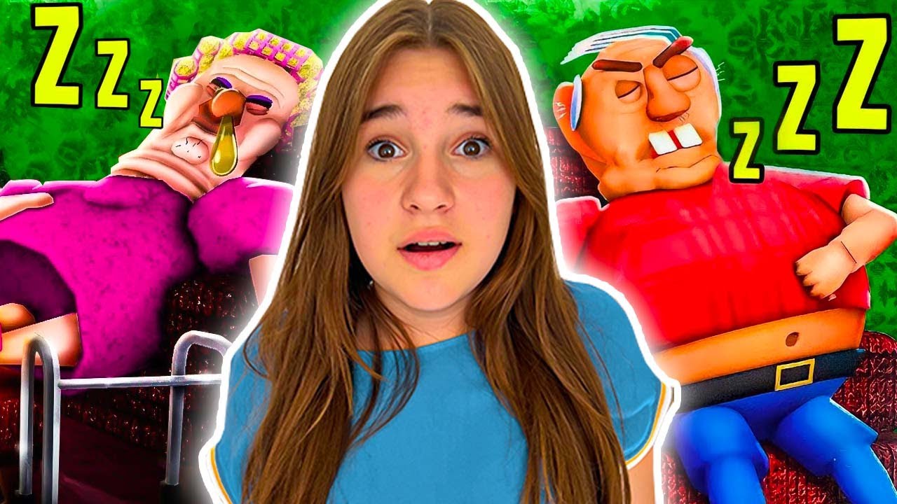 S'ÉVADER DE SES GRANDS-PARENTS dans ROBLOX