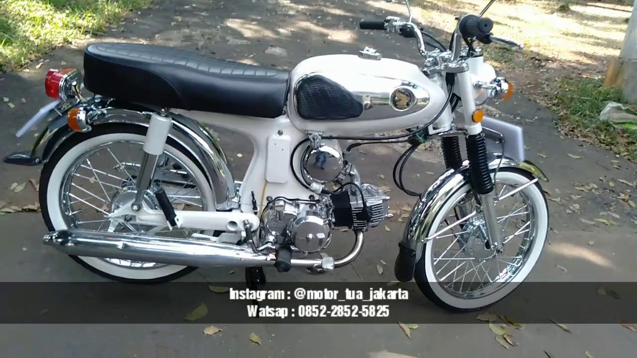 DIJUAL Honda S90 1969 White (SOLD)