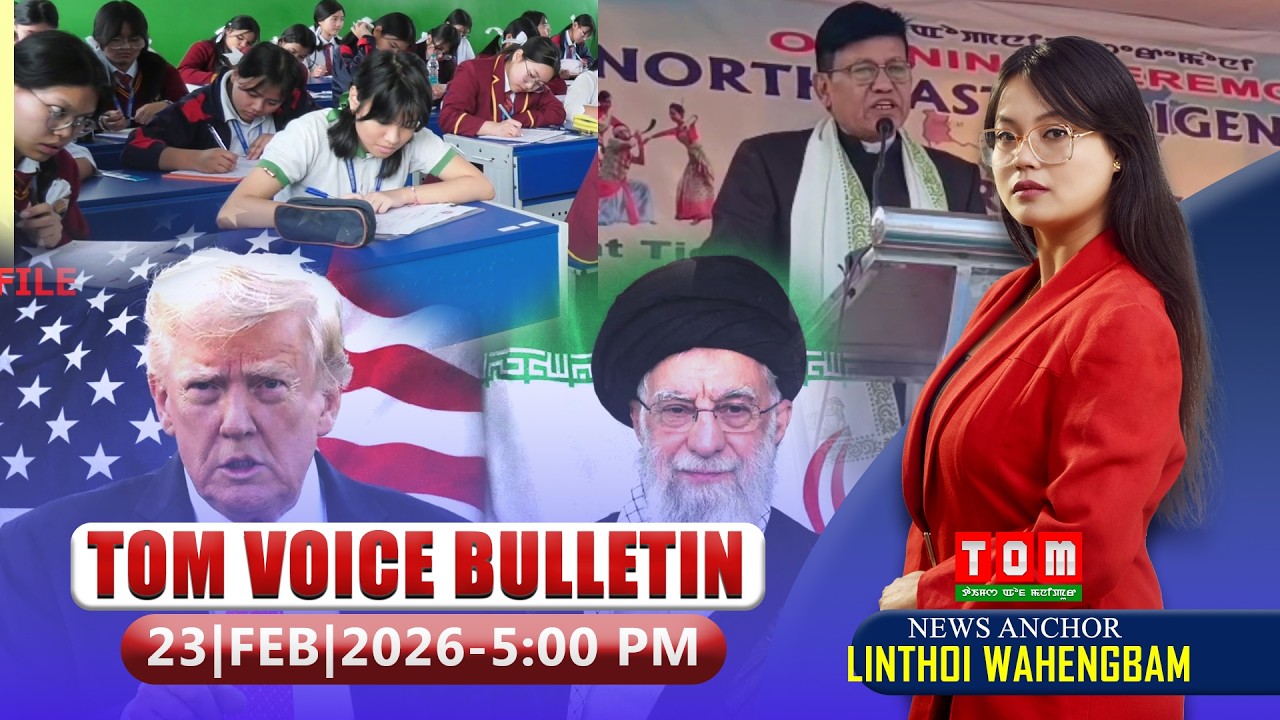 TOM TV - TOM VOICE BULLETIN || 23 FEB 2026, 5:00 PM