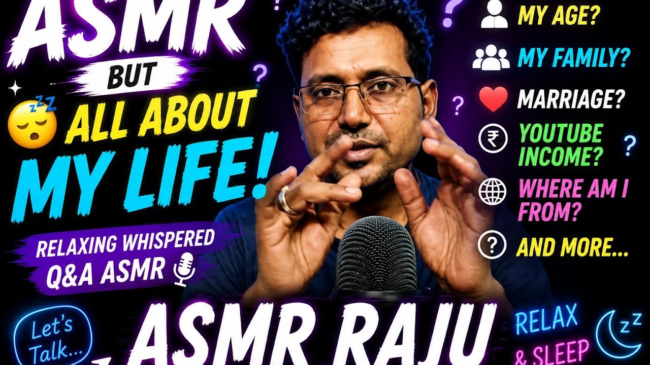 ASMR But All  About my life 😴