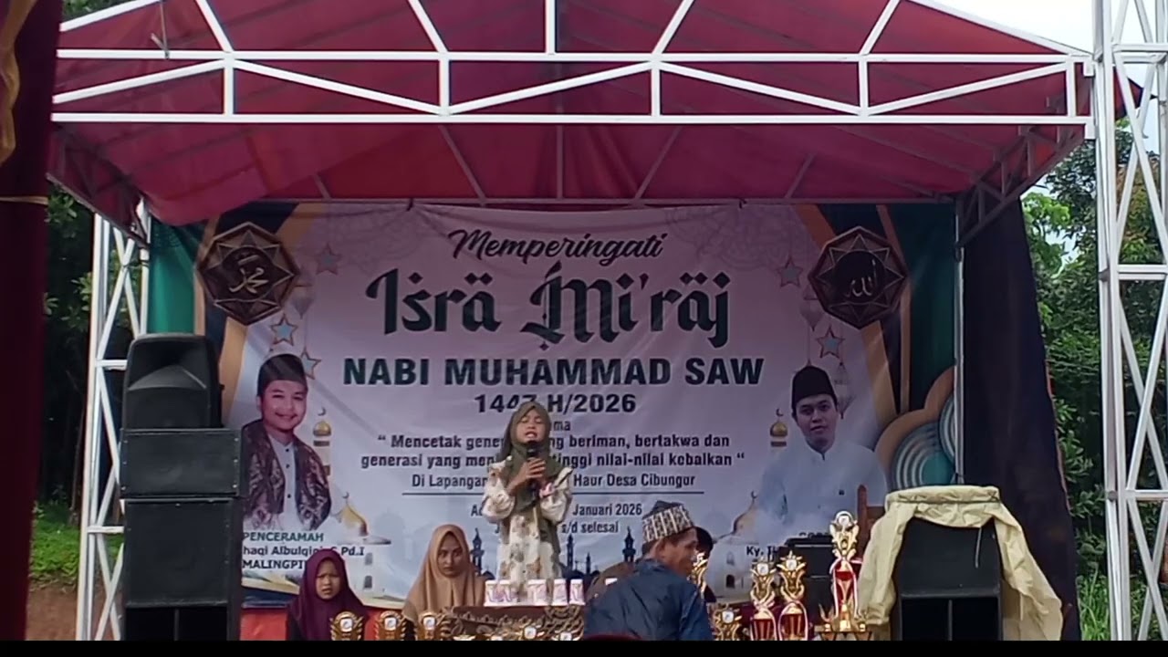 Penceramah Cilik Pildacil Tema Isra Miraj, Zihan Nadifatul Azahra 