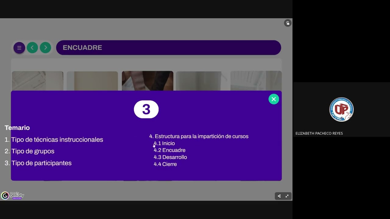 Curso: Impartición de cursos de formación de captial humano (Sesión 1 )