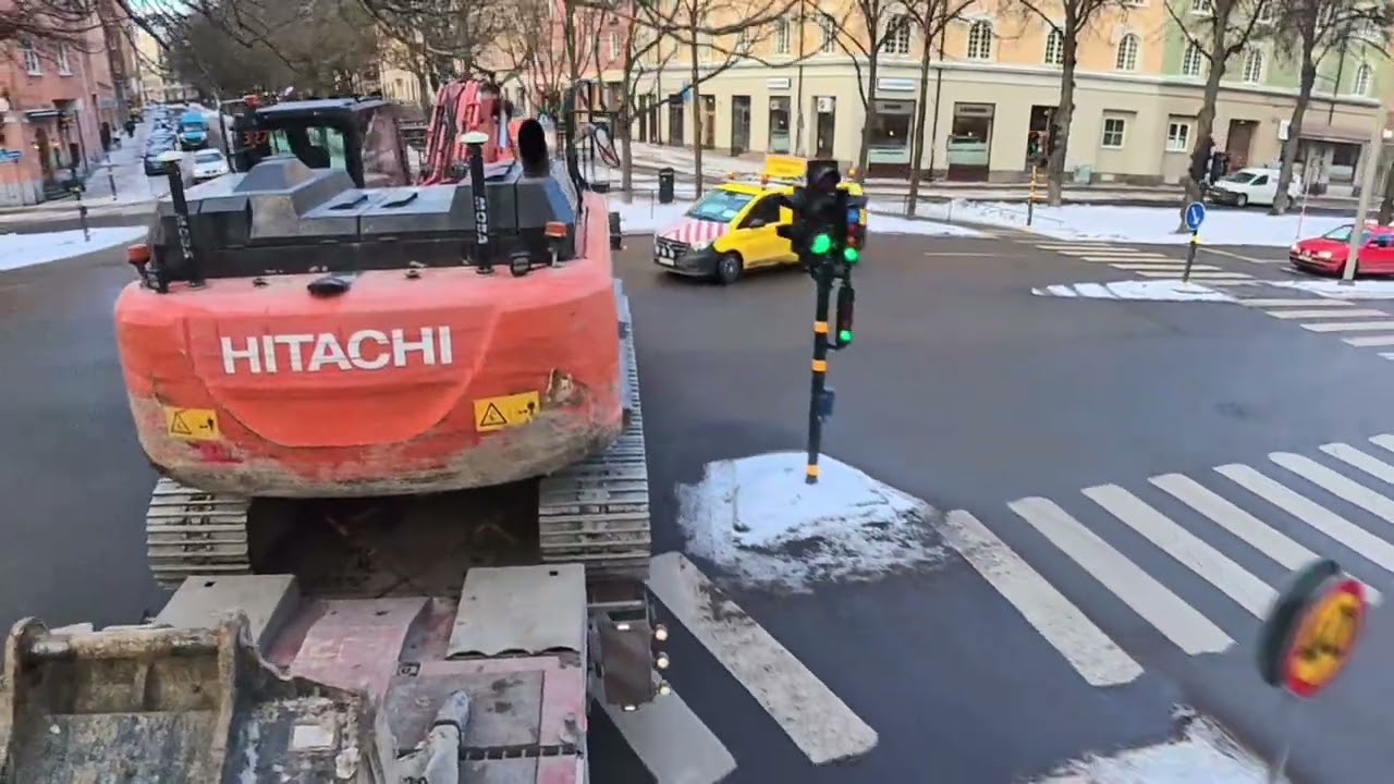 58 tons fordon på Söder....inte för dom ovana!
