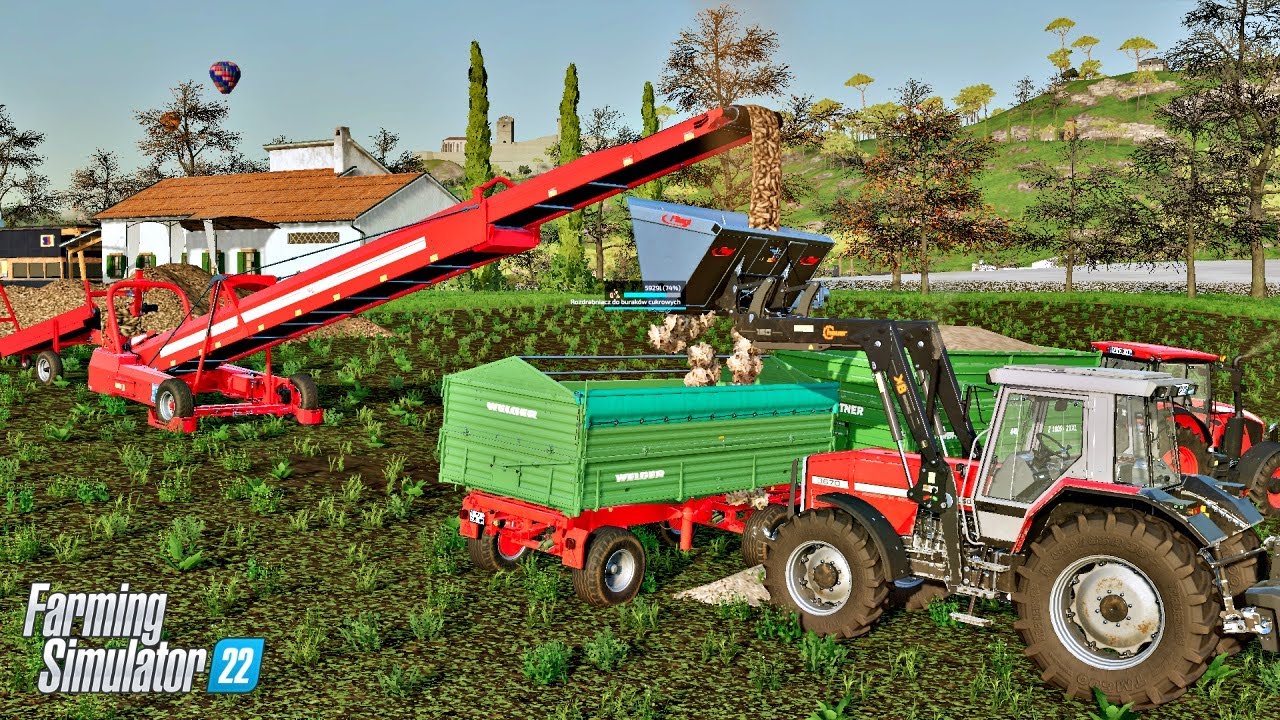 ROZDRABNIANIE BURAKÓW. - #37 Haut Beyleron - Farming Simulator 22