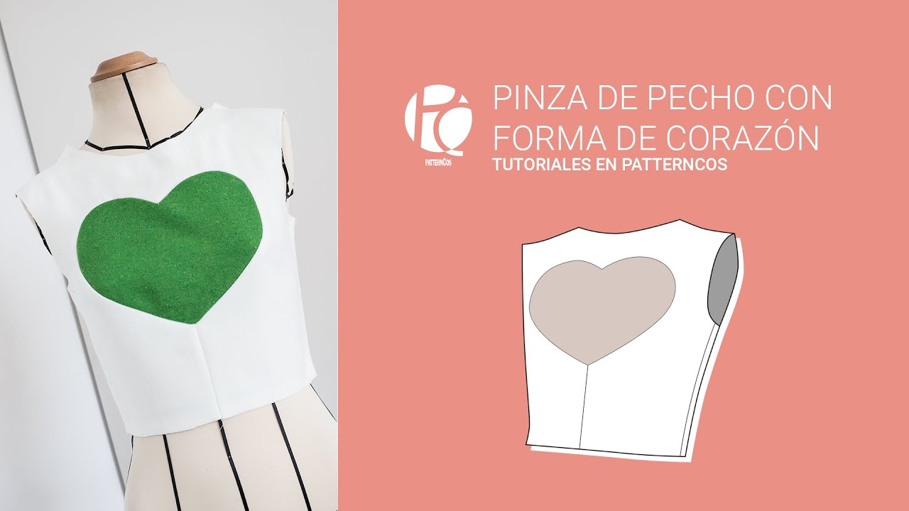 Trasladar pinza con forma de corazón | Cosiendo con amor😍