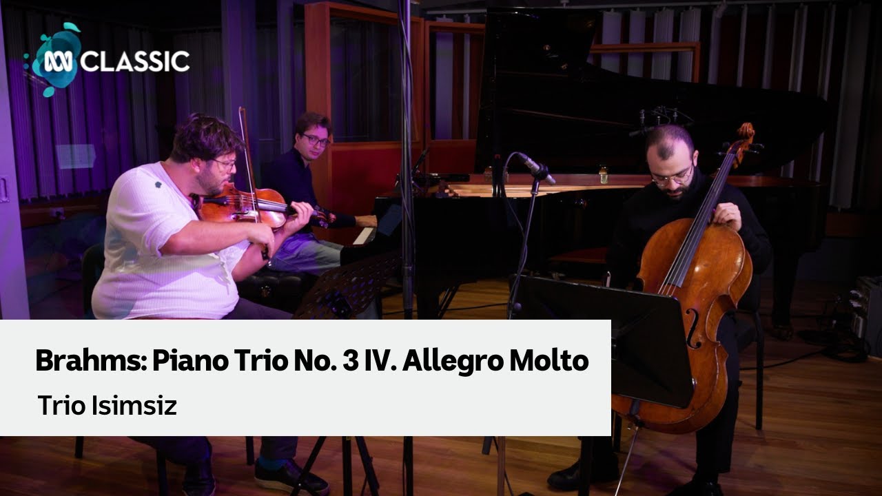 Brahms’s intense Piano Trio No. 3 performed by Trio Isimsiz