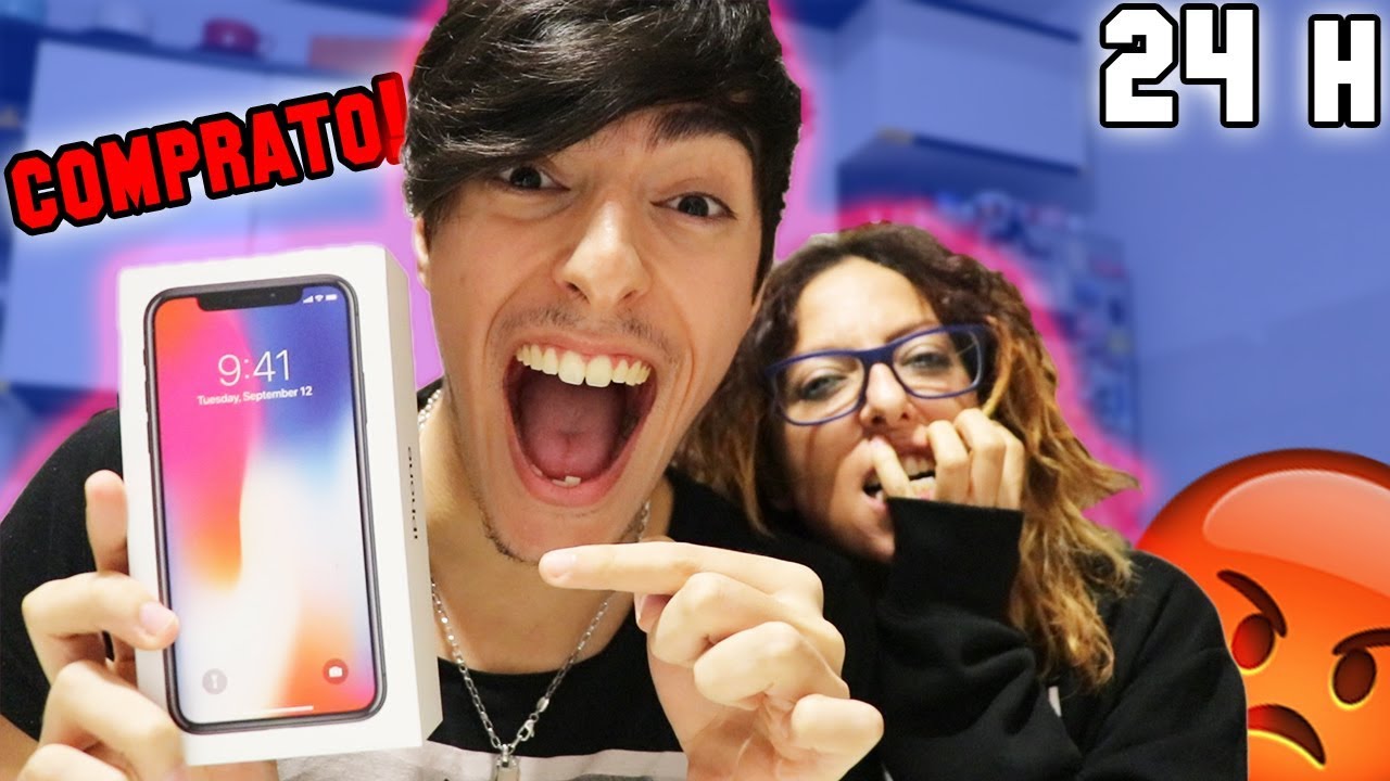 MAMMA SCHIAVA PER 24H! - COMPRATO IPHONE X ! pepiYOS