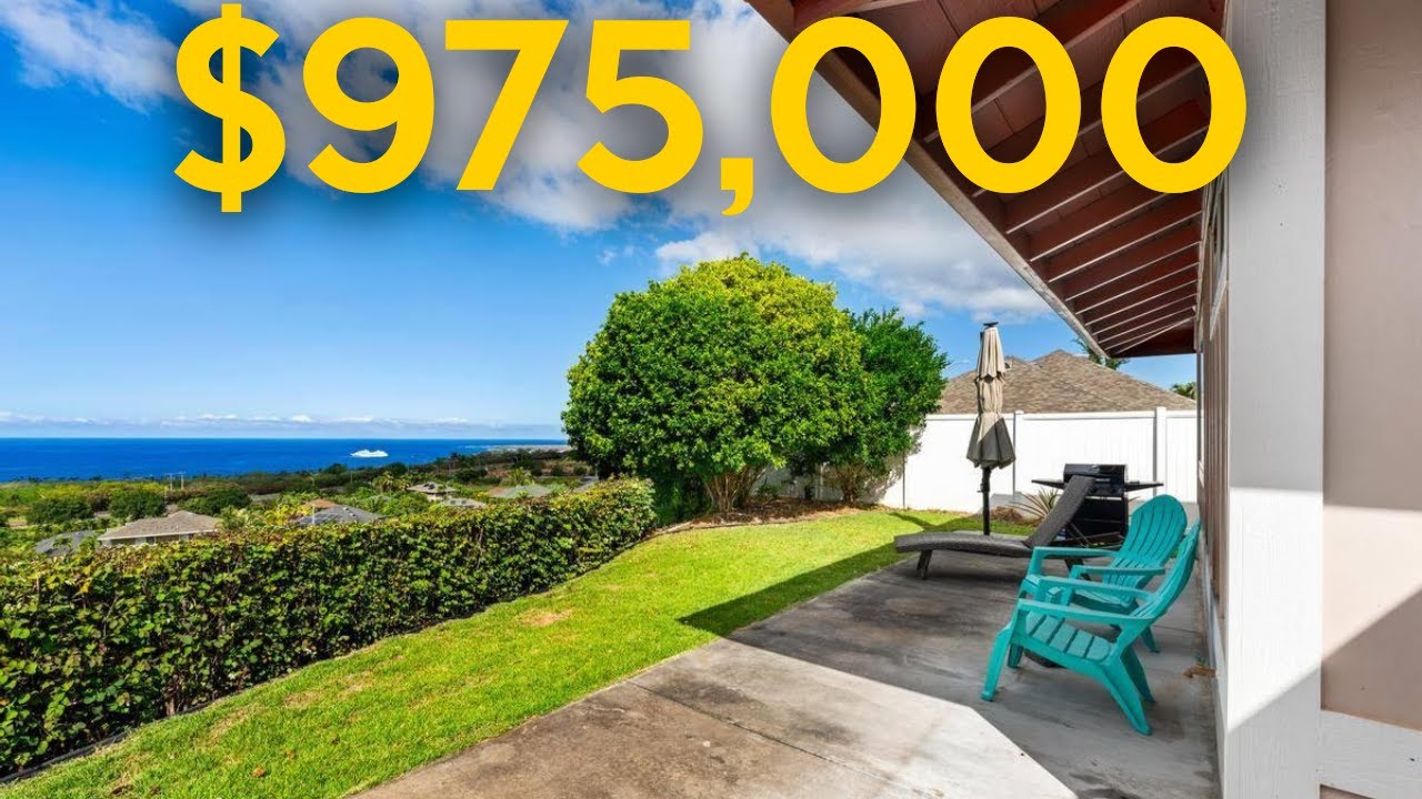 AMAZING OCEAN VIEWS For Under $1Million in Hawaii