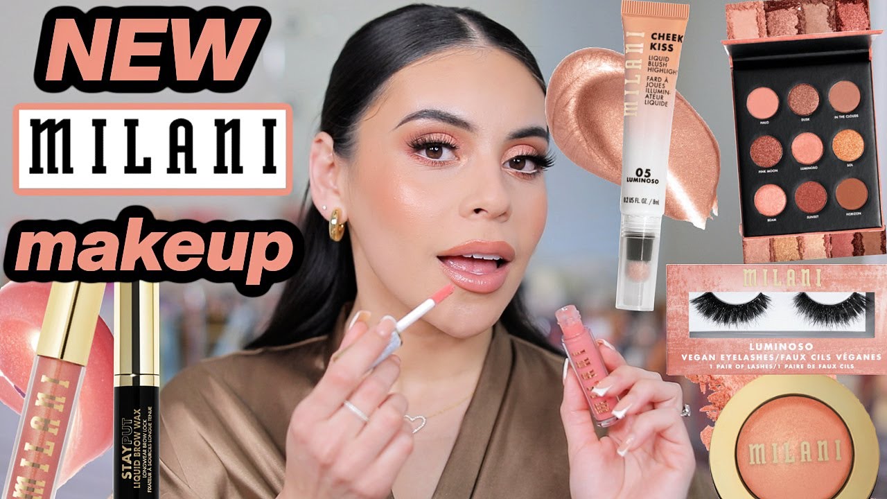 NEW Milani Luminoso Collection ✨🤩 (drugstore makeup under $15)