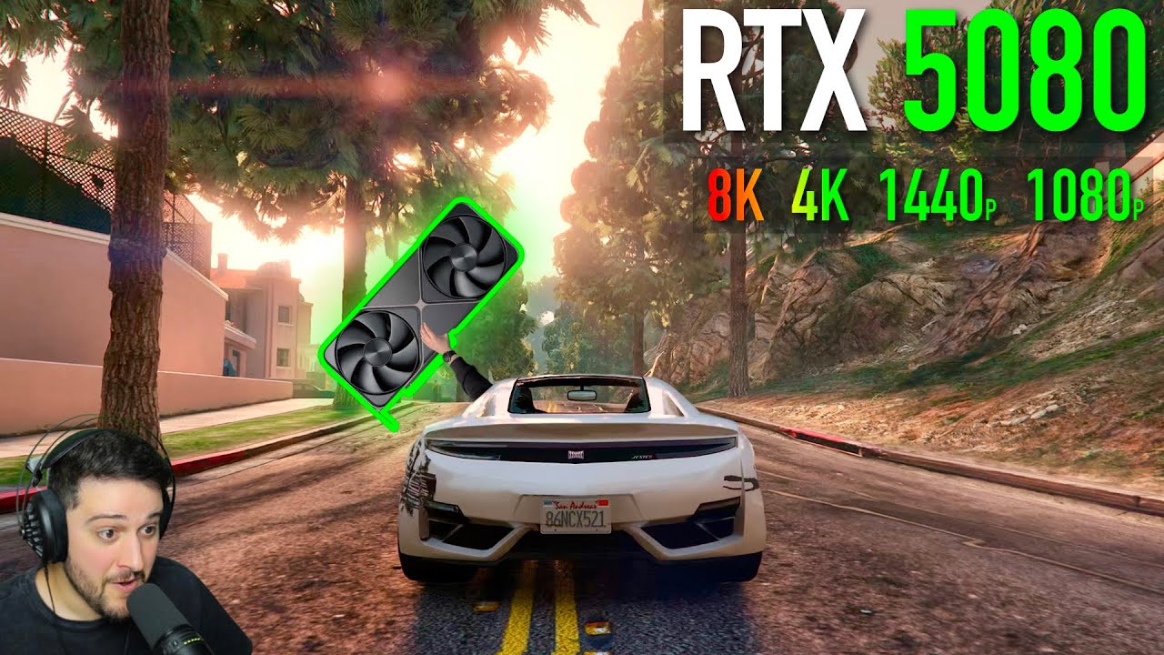 RTX 5080 - GTA 5 Enhanced with Ray Tracing!