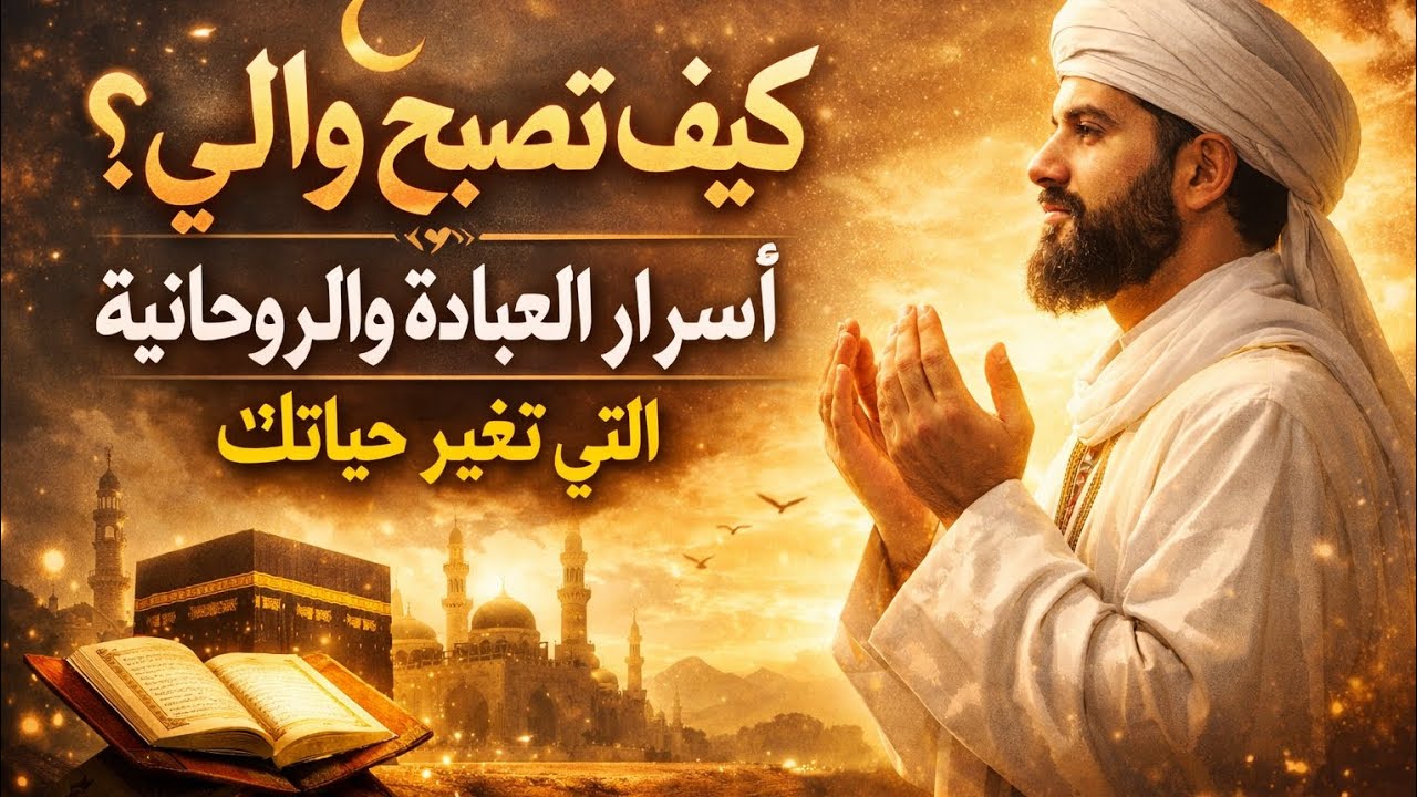 كيف تصبح واليّ؟ أسرار العبادة والروحانية التي تغير حياتك