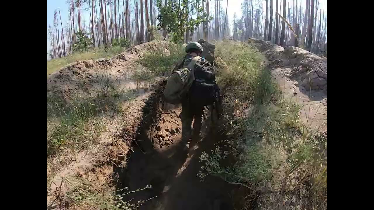 Kreminna - XX.08.2024. Brazilian Volunteers On Their Way To The Forward Positions.
