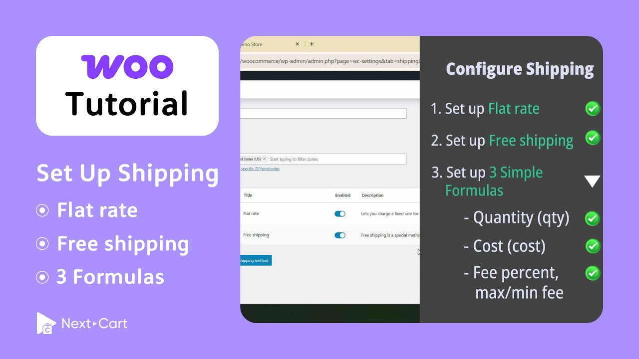 WooCommerce Tutorial: How to Set Up Shipping (Flat Rate, Free Shipping & 3 Must-Use Formulas)