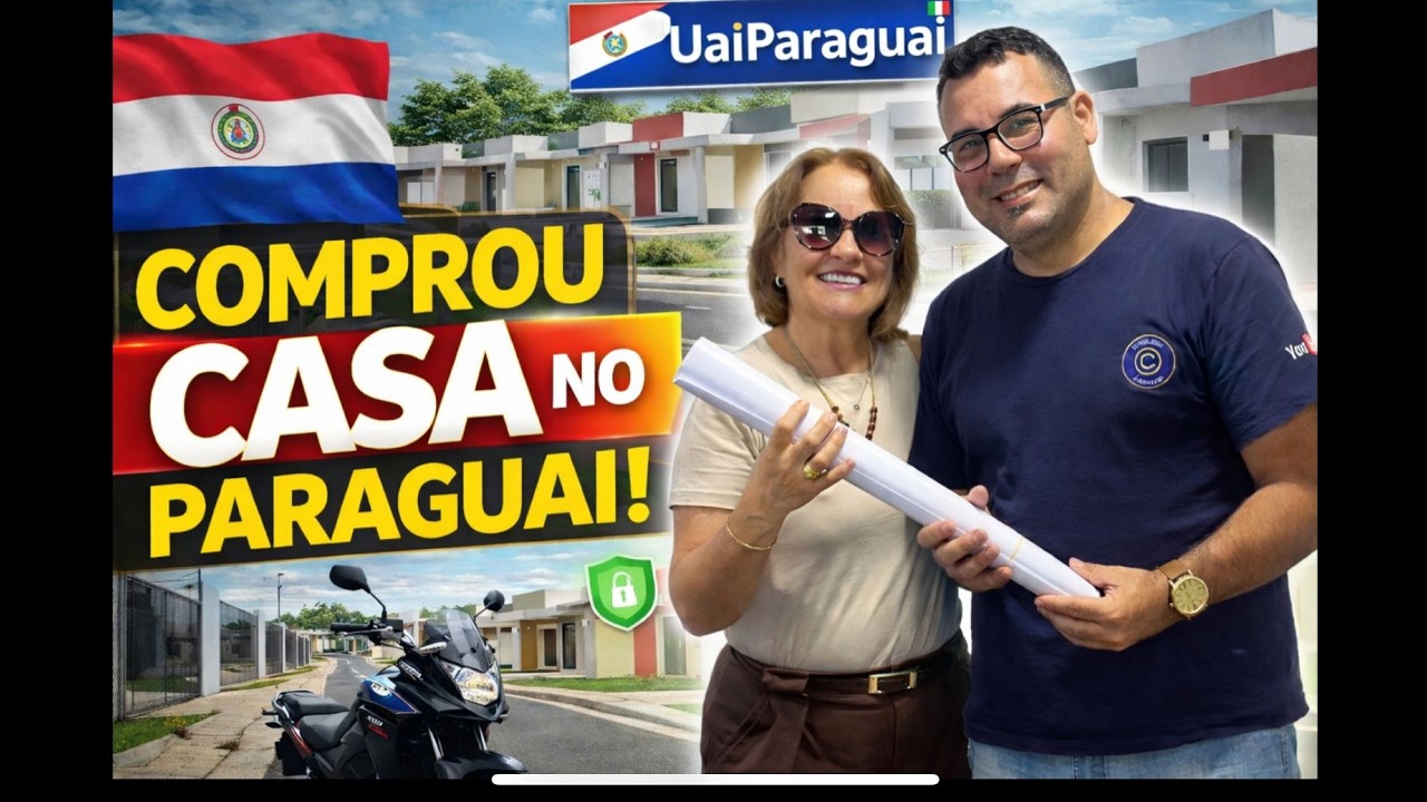 aposentada mostra sua casa nova páraguay