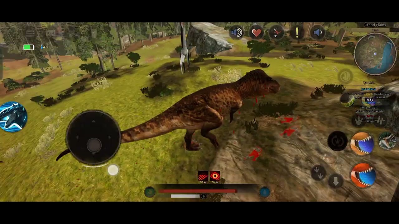 Rex vs Trio Quetzal - Path of Titans - FS Semi-Realism 