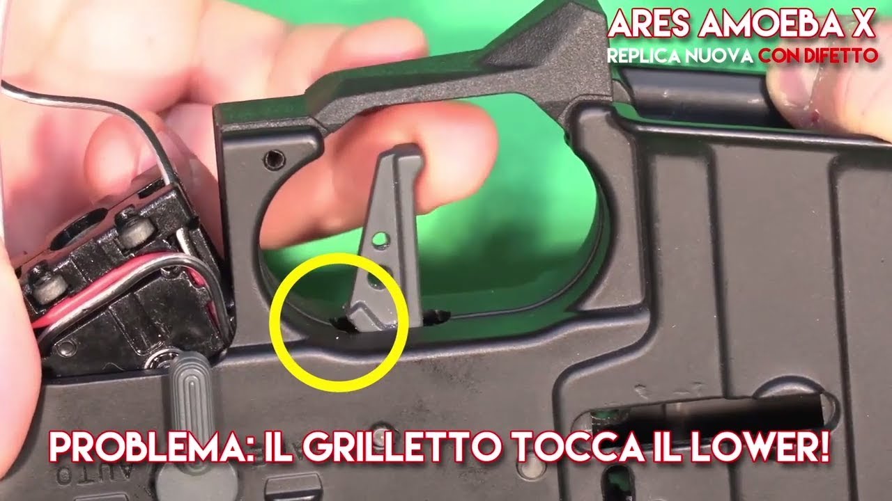 REVIEW | Ares Amoeba X / PROBLEMA FAST TRIGGER / Raven Airsoft \ Airsoft Italia