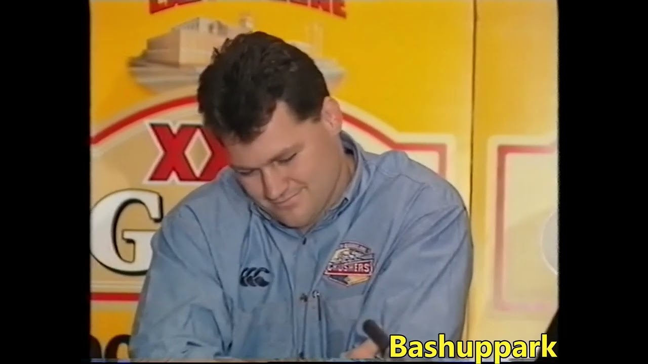 Bobby Linder Crushers' coaching controversy! (Bris Footy Show 1994)