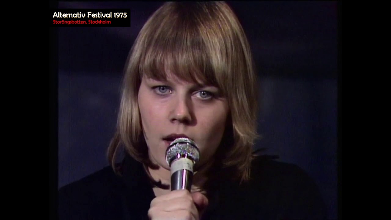 Arja Saijonmaa  "Εναλλακτικό Φεστιβάλ" Στοκχόλμη 1975