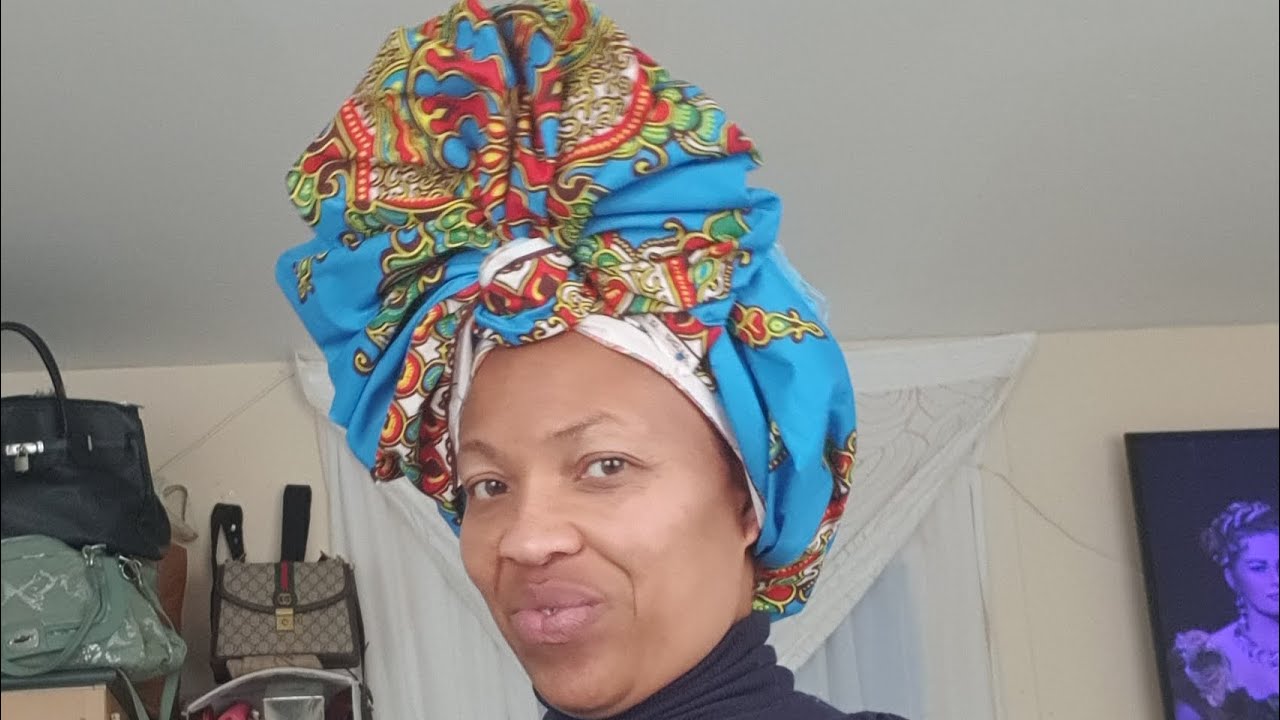 Headwrap Tutorial #foulard #turban #Headwrap #gele