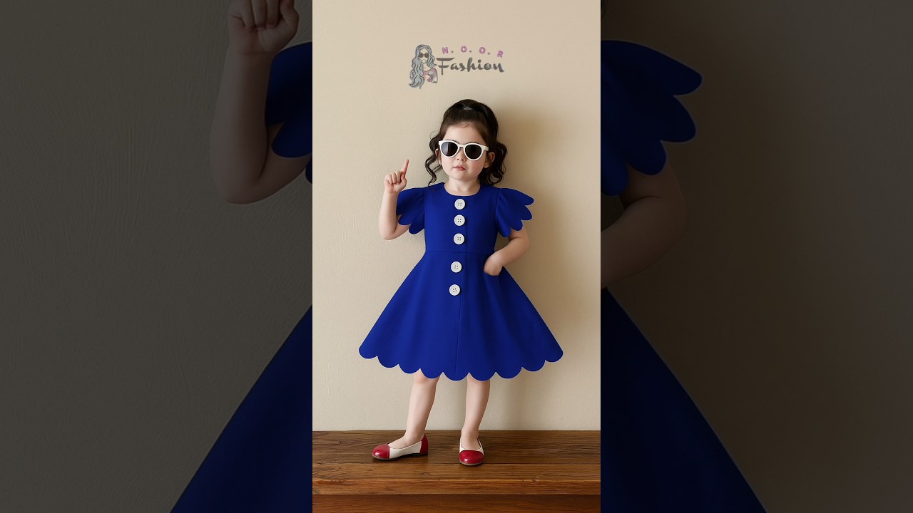 Easy Tricks Baby Frock Design Cutting and Stitching Easy and Stylish DRESS