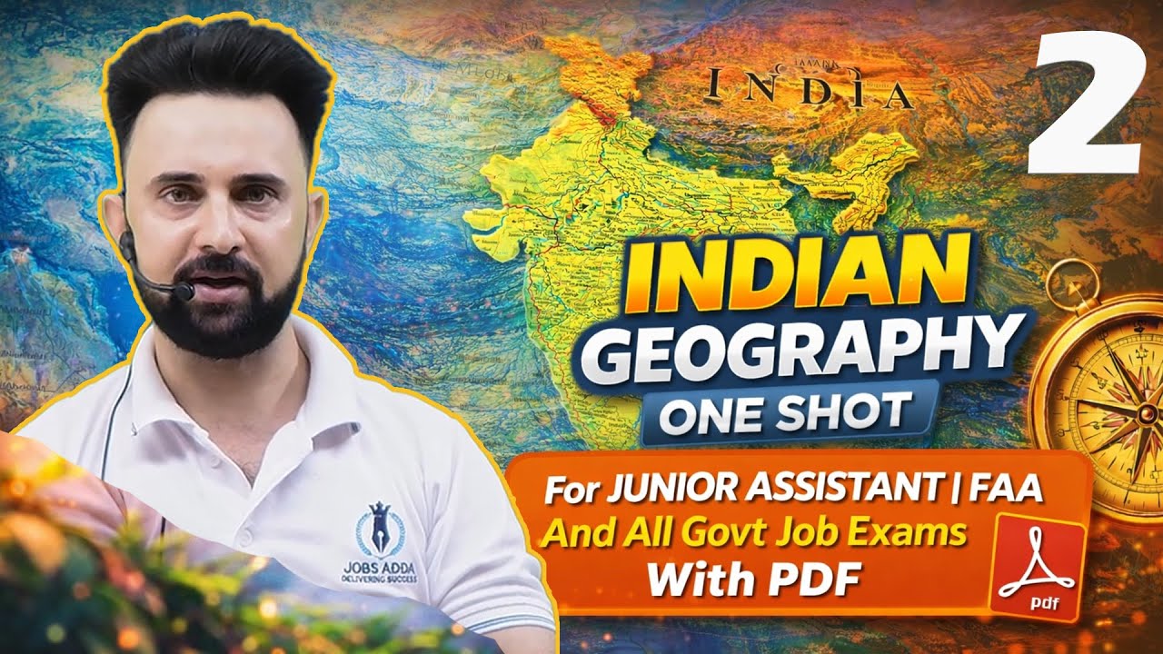 INDIAN GEOGRAPHY || ONE SHOT VIDEO || PART II || BY ASHIQ LONE SIR