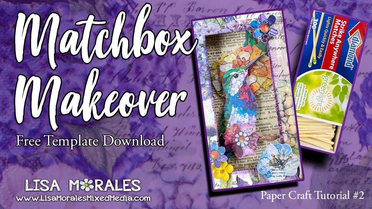 Matchbook Makeover - Free Template Download
