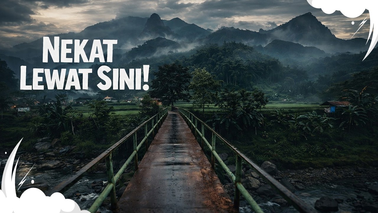 Lewat Jalur Ekstrem  Terasering Cisalada Saat Hujan, Desa Sunyi Ini Bikin Merinding!