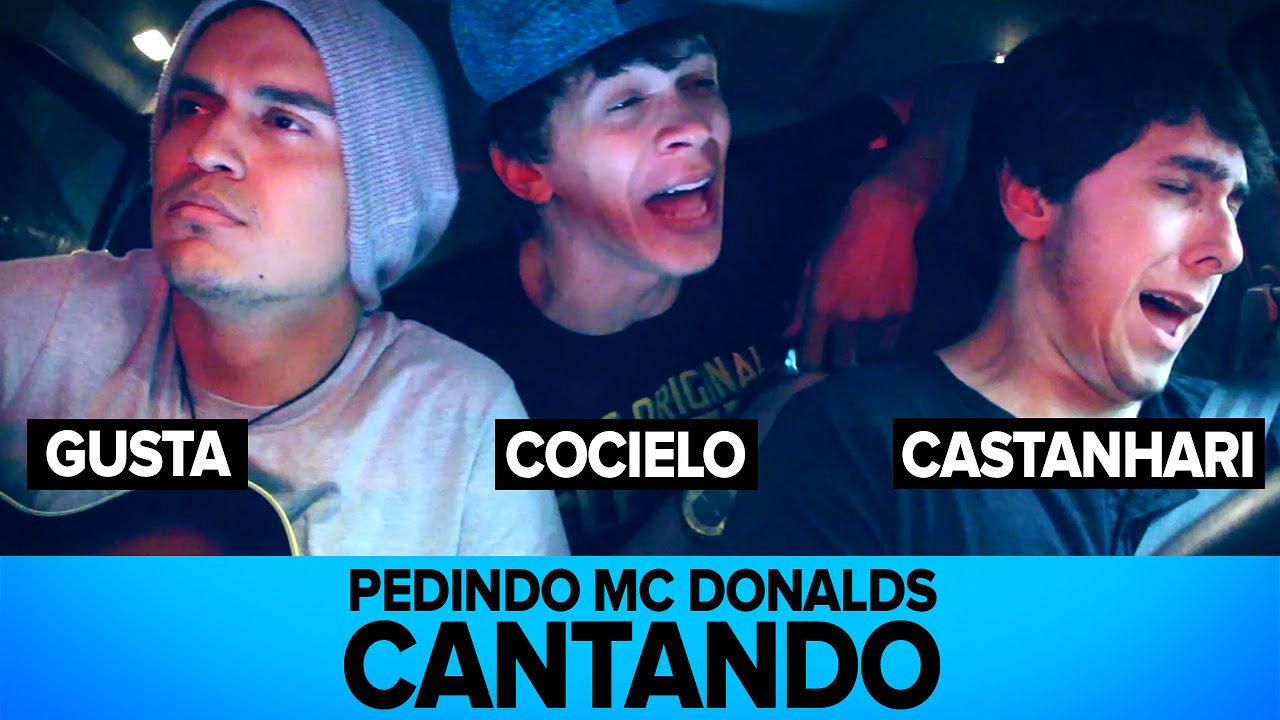 PEDINDO MC DONALDS CANTANDO Ft Cocielo e Gusta