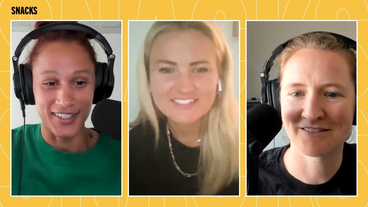 Lindsey Horan refuses to do a British Accent 😂 | Snacks