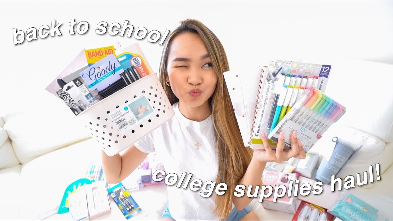 COLLEGE SCHOOL SUPPLIES HAUL 2019 + Giveaway!