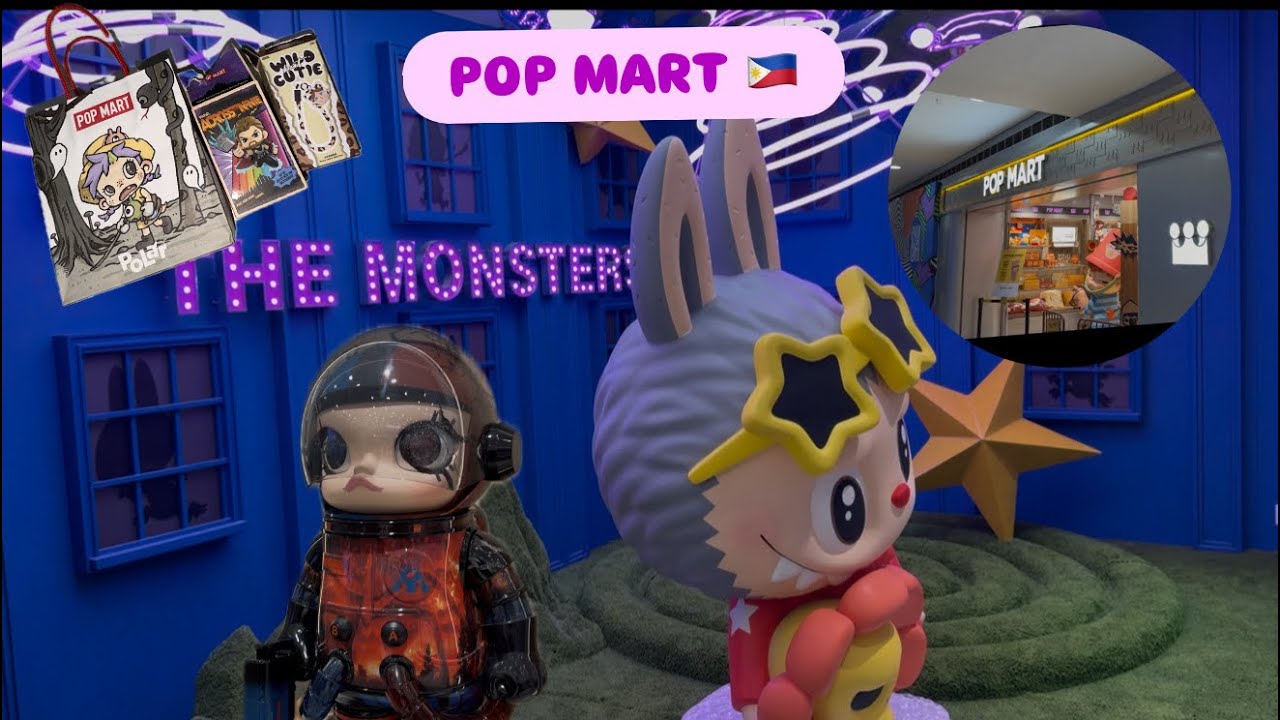 Visiting the LARGEST POP MART STORE in the PHILIPPINES🇵🇭‼️ so many to choose from‼️