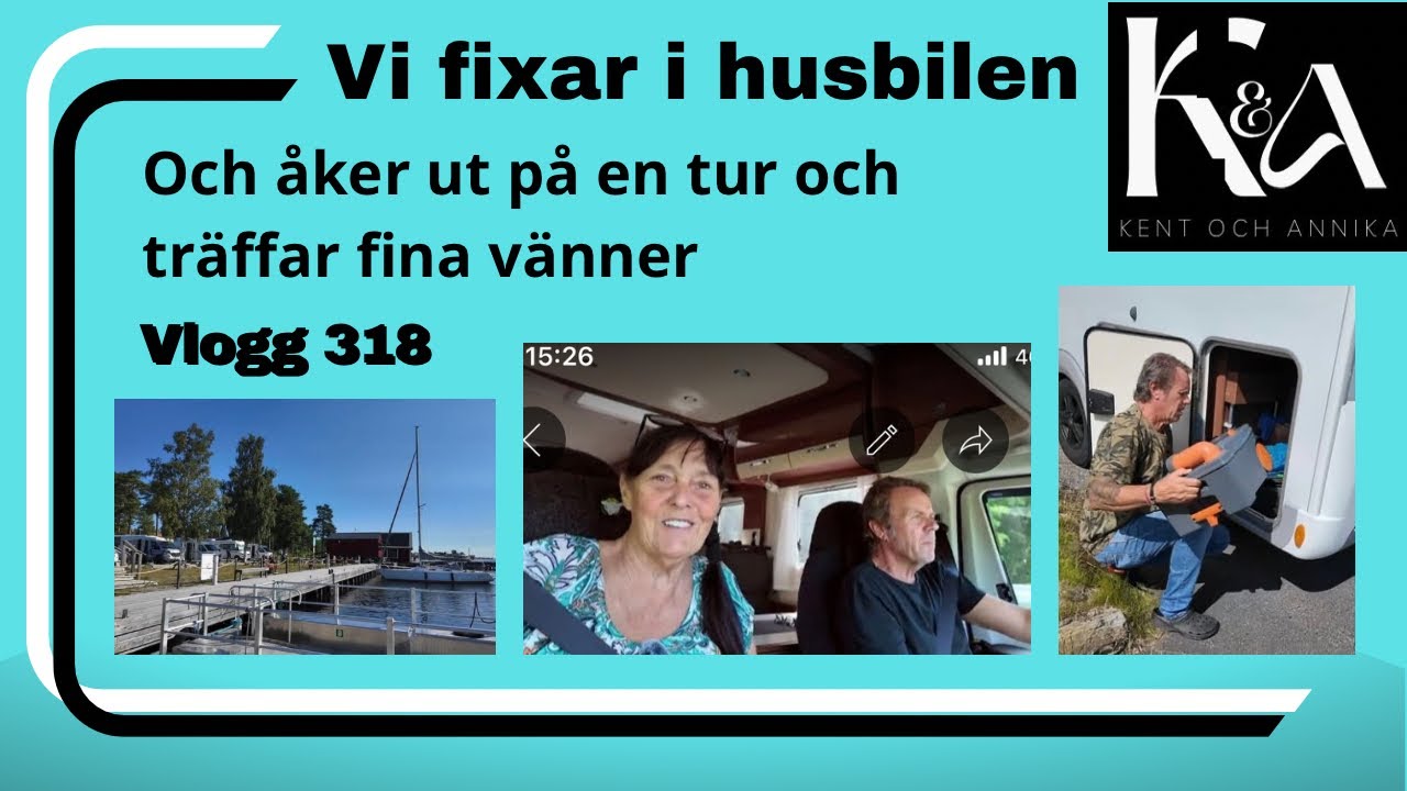 Vi fixar och donar i husbilen - Vlogg 318