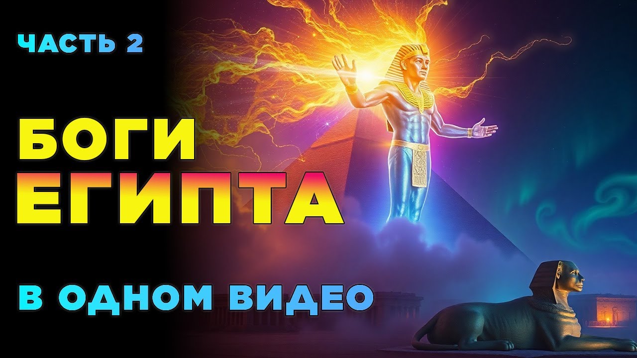 Всё о самых сильных египетских богах за 15 минут (часть 2)