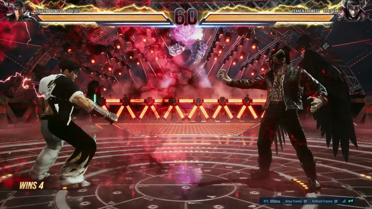 Devilster Fights Crazy Wavu Wavu G.O.D DevilJin!