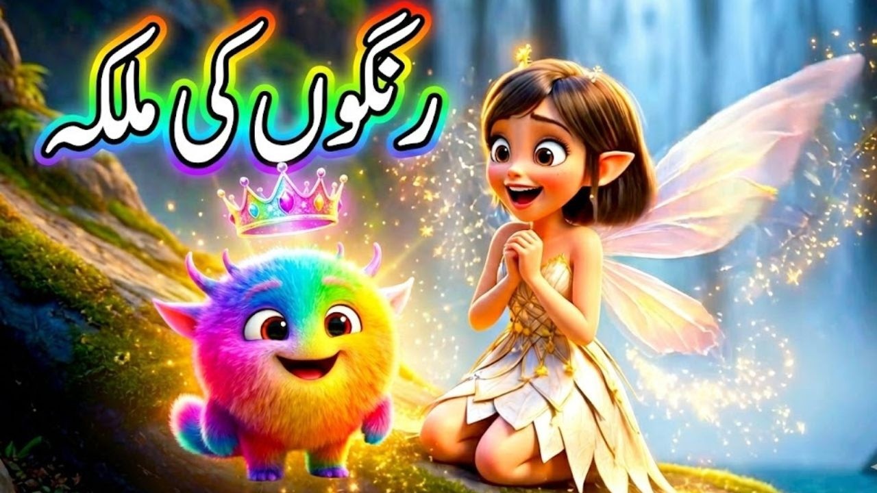 Rangon Ki Malika: Aria Aur Dhanak Jheel Ki Kahani | #urdufairytales