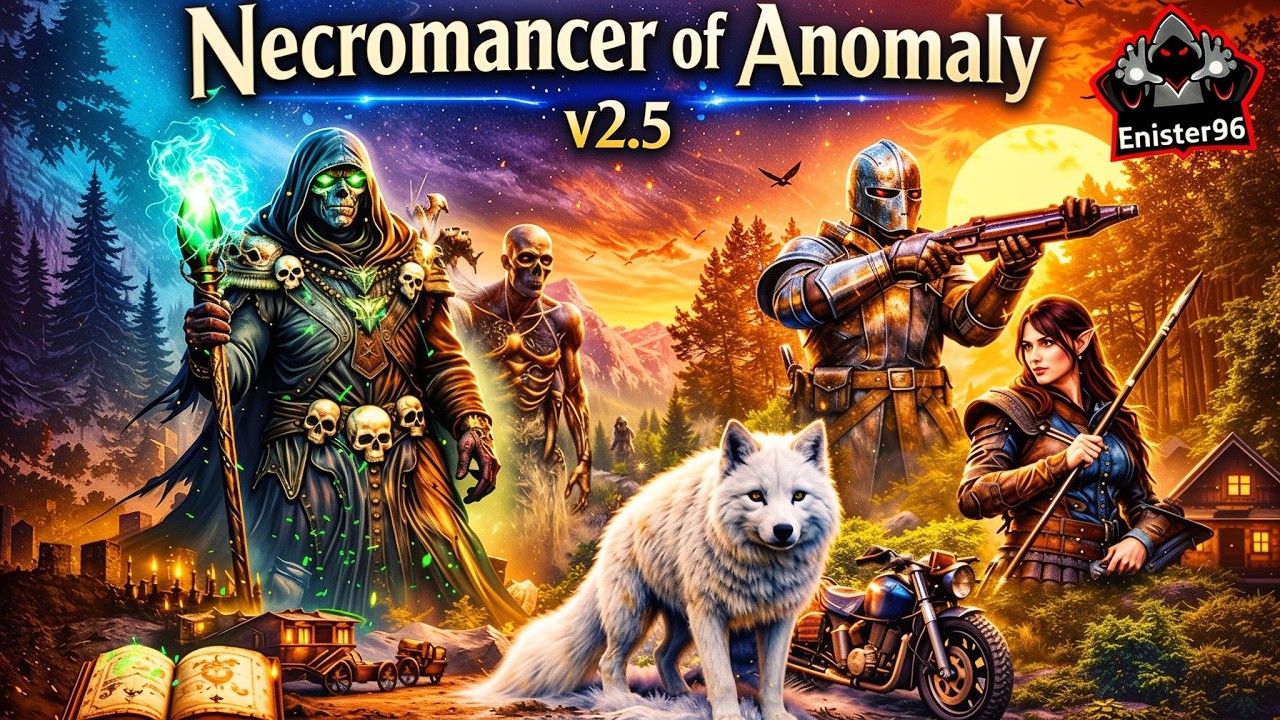 Стрим  / Обзор • Necromancer of Anomaly v2.5 — ФИНАЛЬНЫЙ РЕЛИЗ | Update | 7 Days to Die | Топ Мод?
