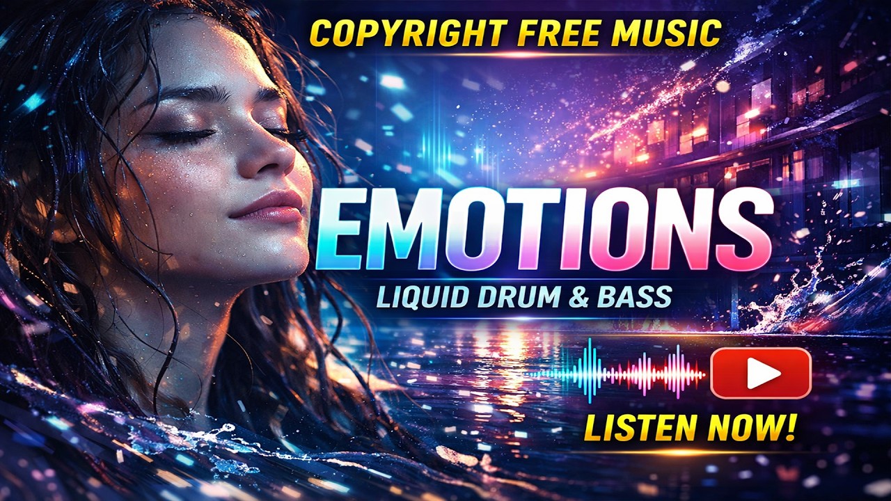 Emotions 🌊 | Liquid Drum & Bass (Copyright Free Music) | Chill DnB 2026