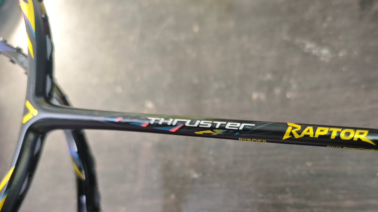 Teaser Raket terbaru victor Thruster Raptor dengan tech Tri formation