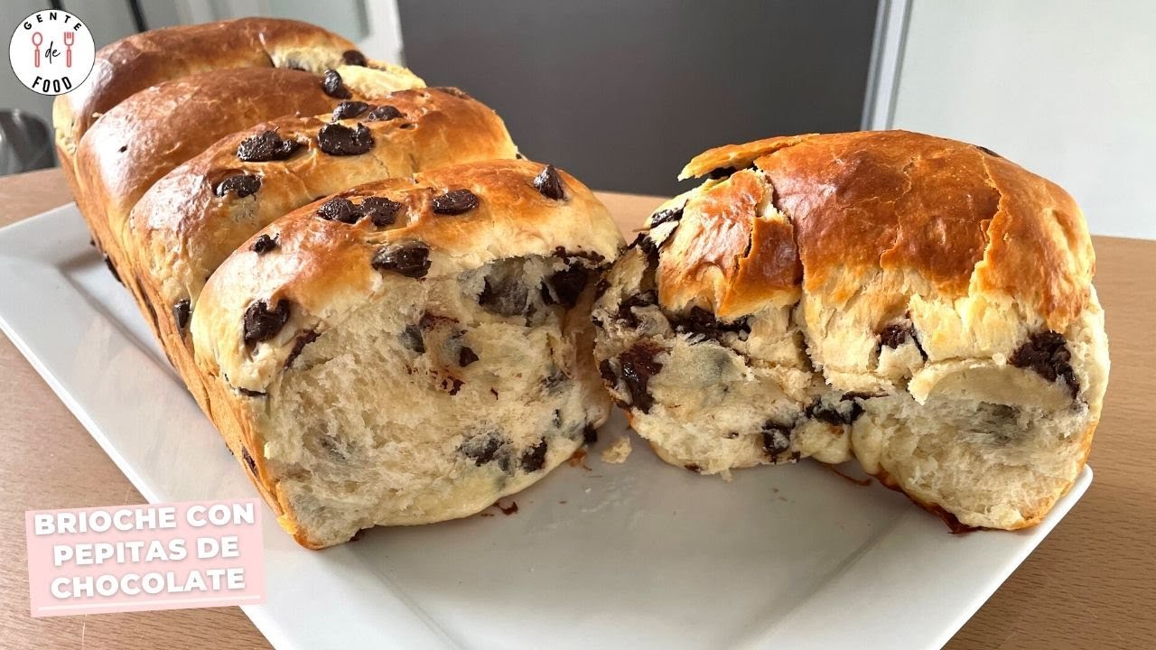 Brioche casero con pepitas de chocolate | Receta #123 | GENTE DE FOOD