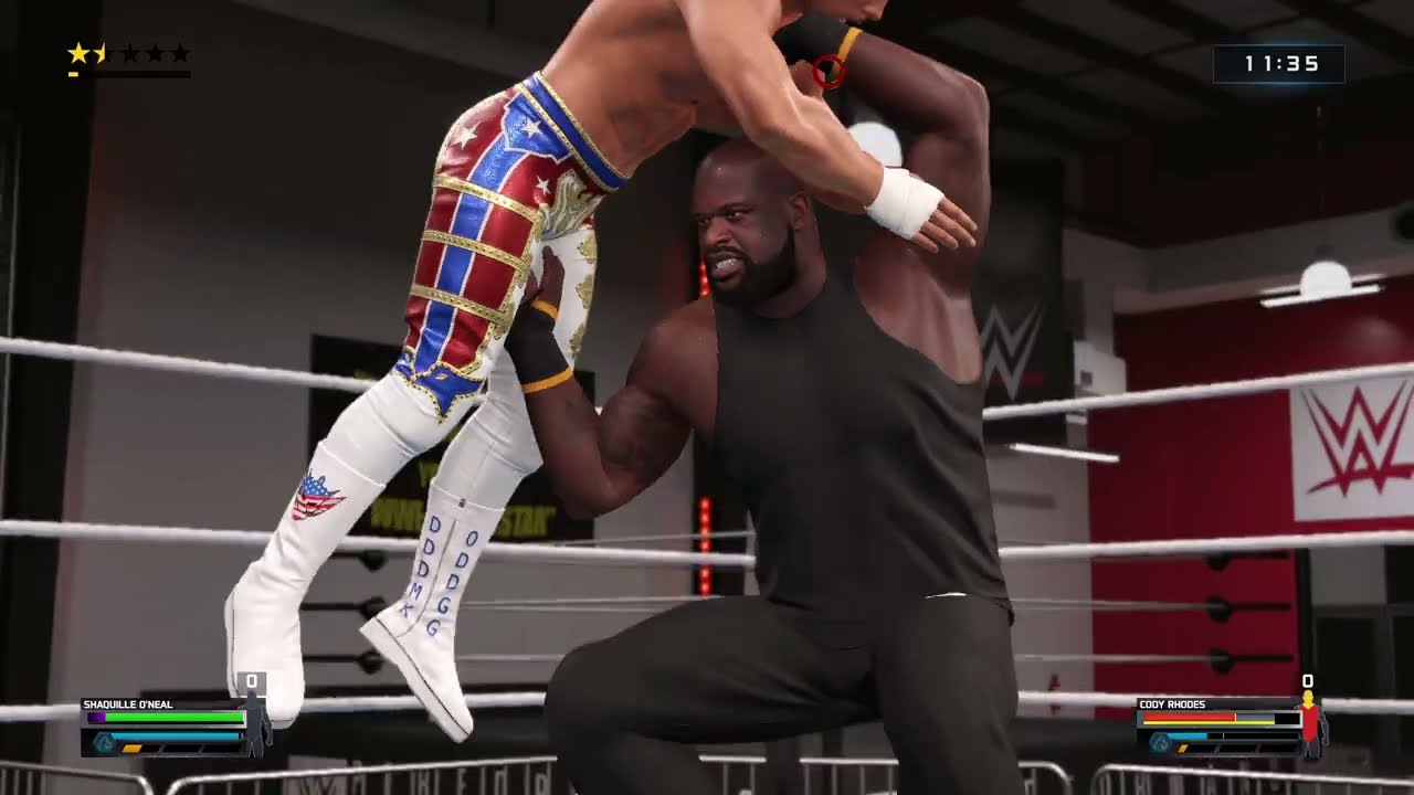 Full Match- Shaquille VS. Cody | WWE 2K25 | WWE | WWF | SMACKDOWN