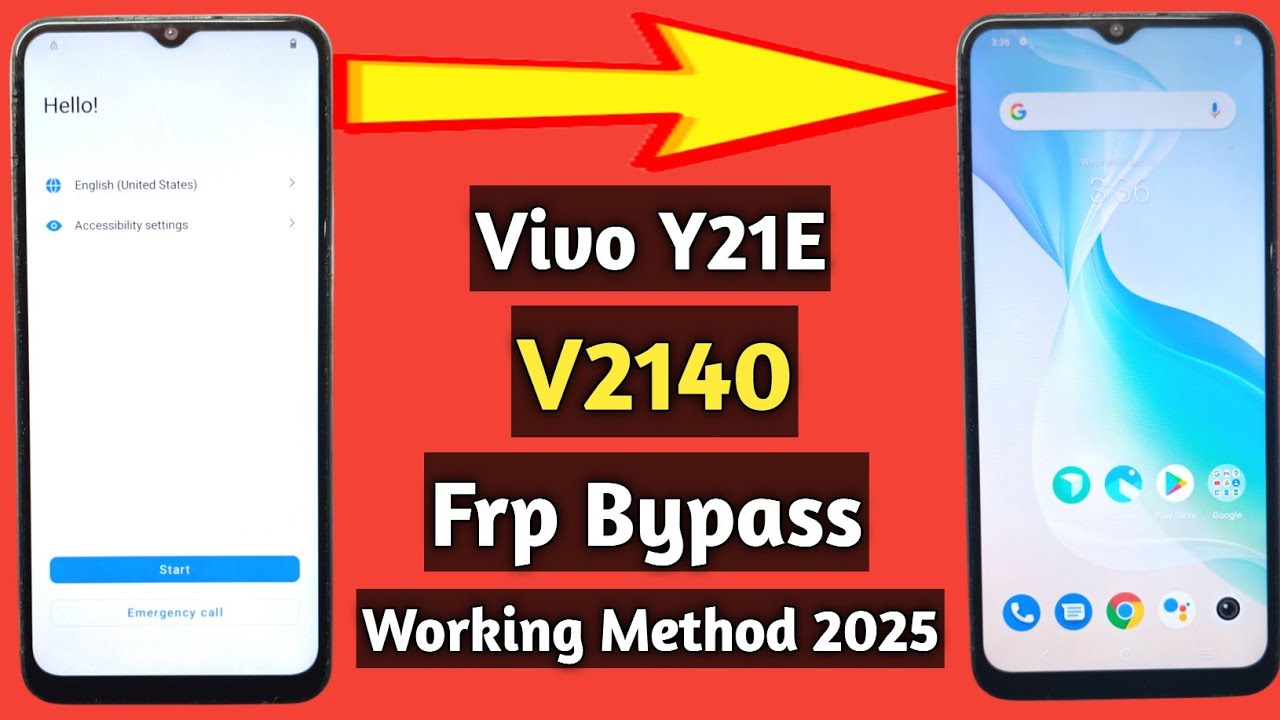 Vivo y21e frp bypass without pc | Vivo v2140 frp unlock | Vivo v2140 frp bypass