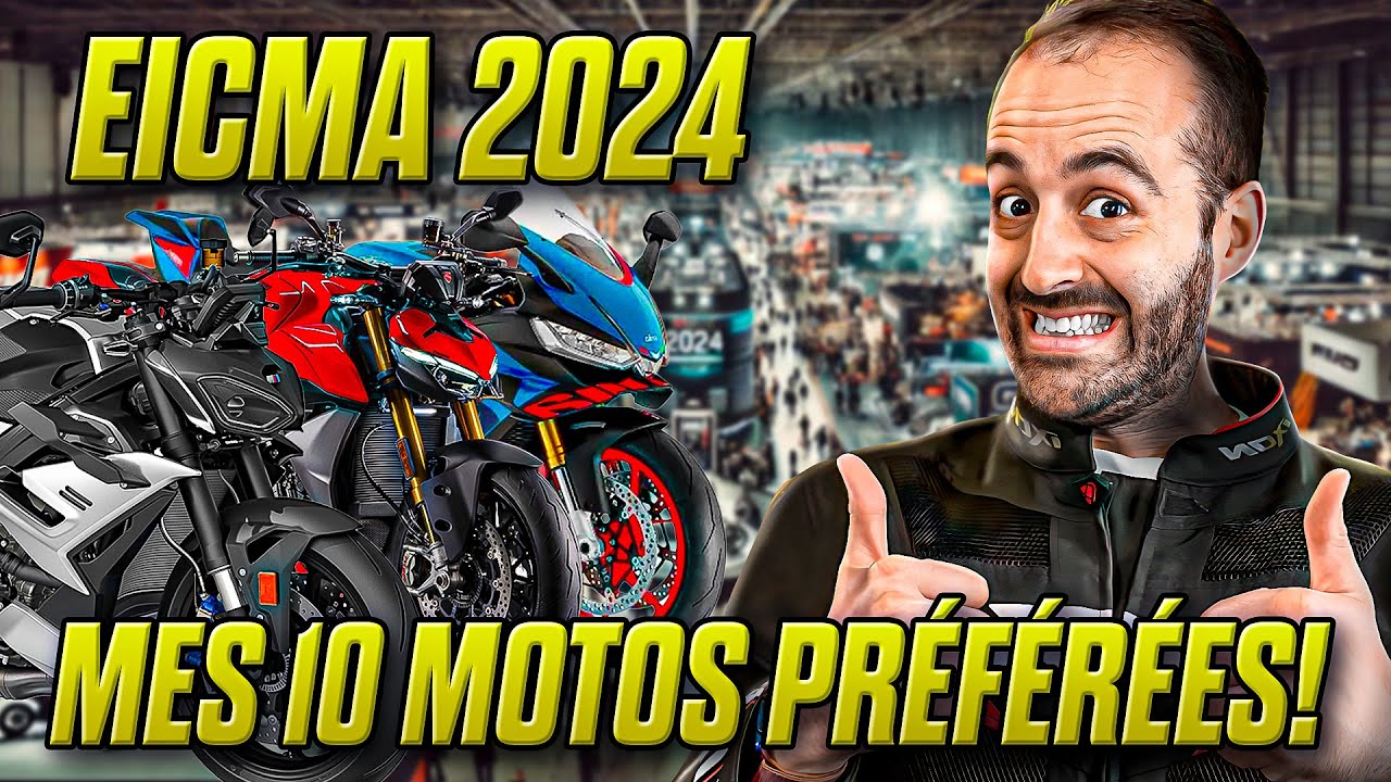 L'EICMA 2024 était fou, et voici mes 10 motos PRÉFÉRÉES du salon!