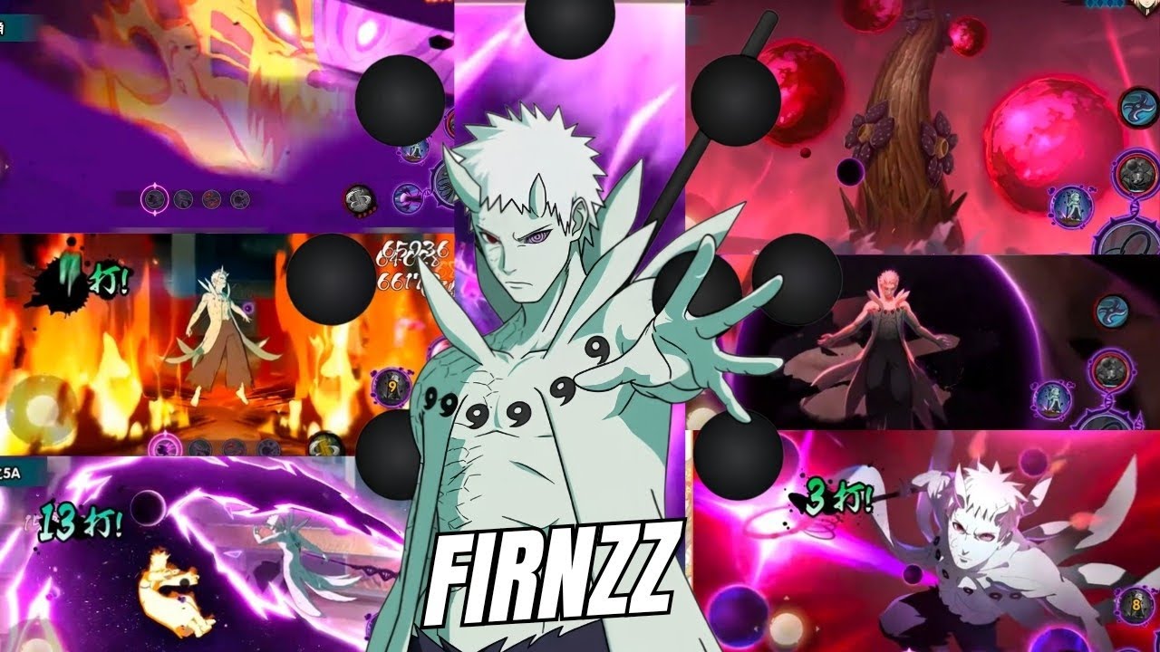 THE GOD LEVEL CHARACTER OBITO RIKUDOU | GAMEPLAY | NARUTO MOBILE FIGHTER