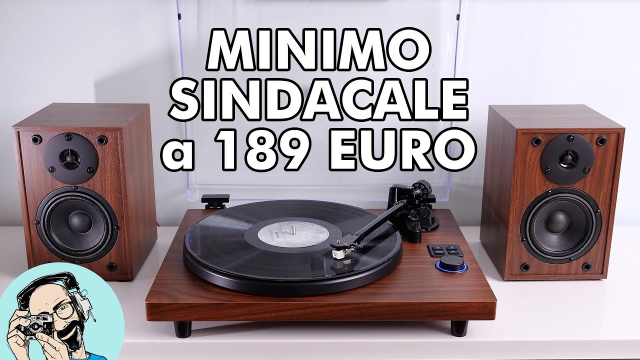 Impianto con giradischi DigitNOW!: MINIMO SINDACALE a 189 EURO!