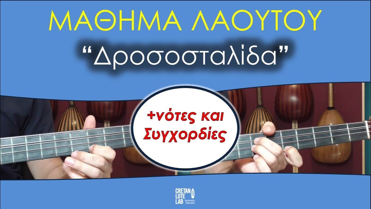 ΜΑΘΗΜΑ ΛΑΟΥΤΟΥ - ΔΡΟΣΟΣΤΑΛΙΔΑ -  ΒΑΣΙΛΗΣ ΣΚΟΥΛΑΣ